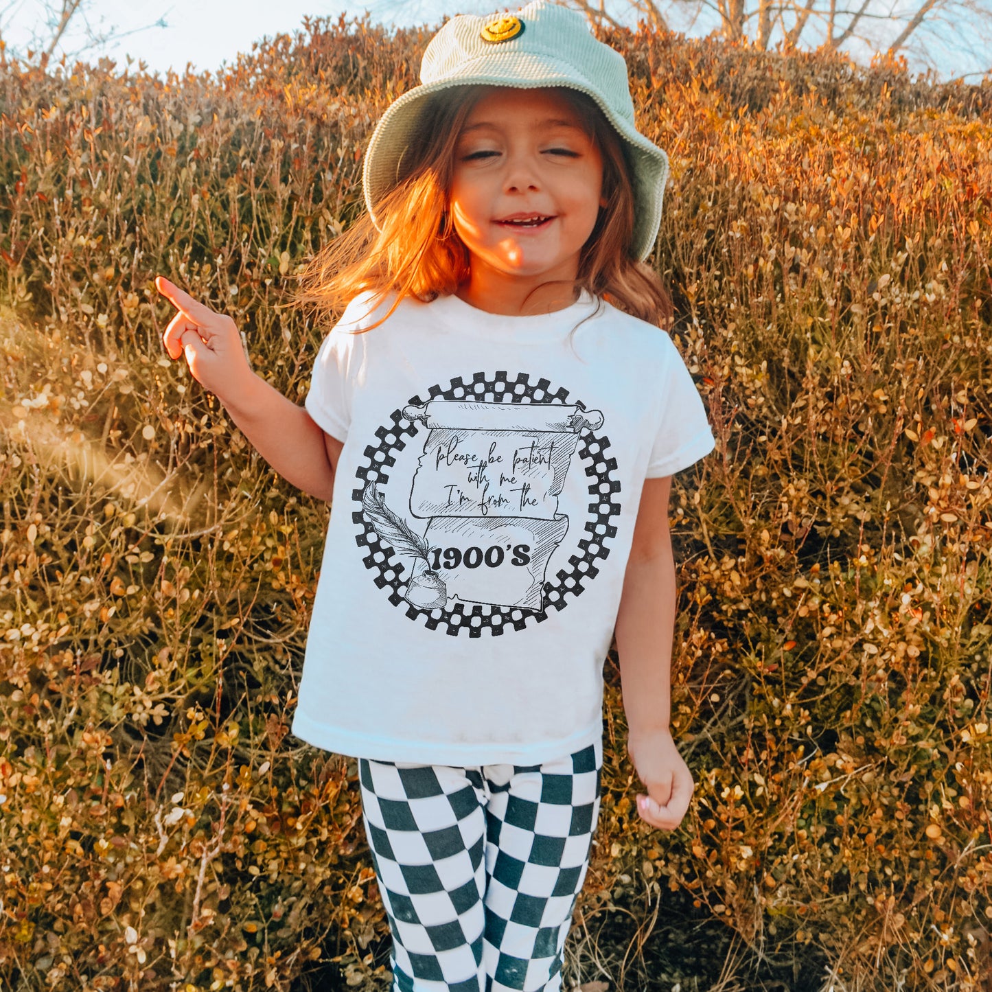 I'm From the 1900s Sublimation Design PNG Digital Download Printable Funny Checkered Sarcastic