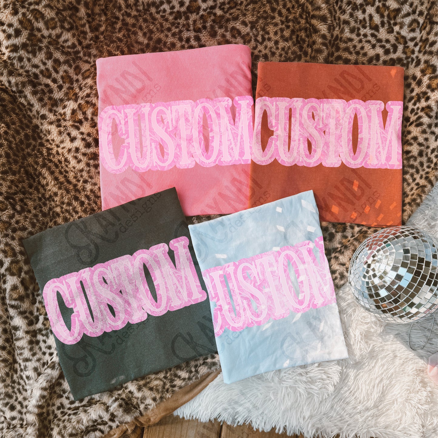 Custom Camo Pink Sublimation Design PNG Digital Download Printable Pink Camo Custom Text