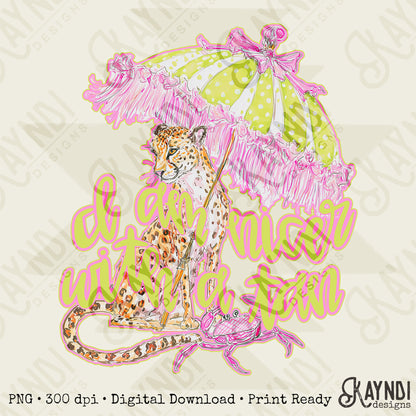 I am Nicer with a Tan Sublimation Design PNG Digital Download Leopard Cheetah Brach Preppy