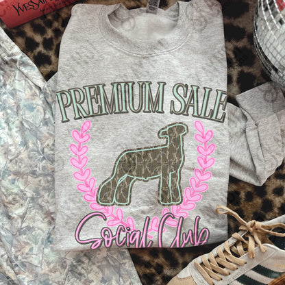 Premium Sale Social Club Lamb Camo Sublimation Design PNG Digital Download Pink Teal