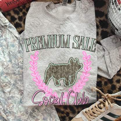 Premium Sale Social Club Pig Camo Sublimation Design PNG Digital Download Pink Teal