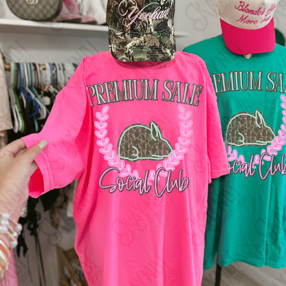 Premium Sale Social Club Rabbit Camo Sublimation Design PNG Digital Download Pink Teal