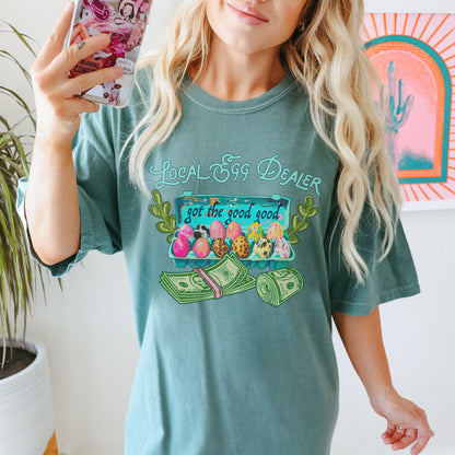 Local Egg Dealer Sublimation Design PNG Digital Download Printable Vintage Funny Chickens