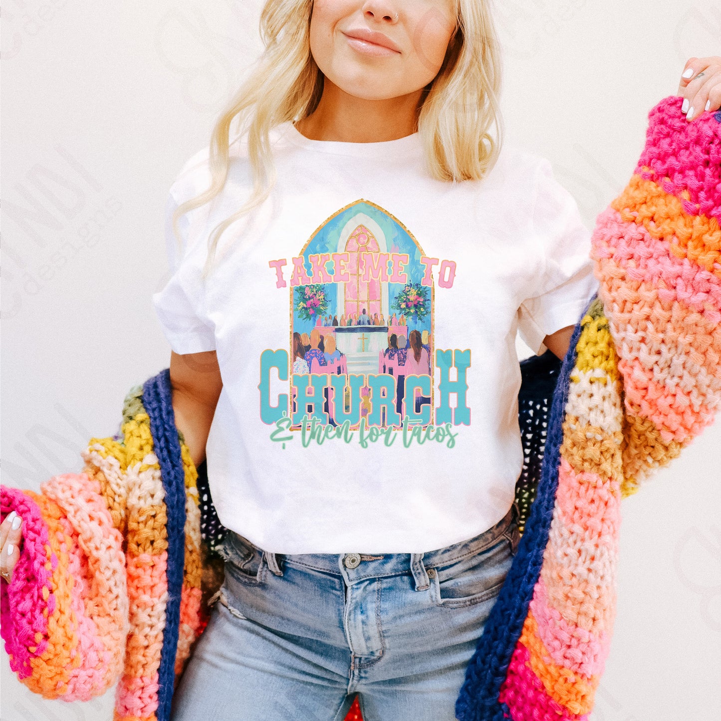 Take Me To Church Sublimation Design PNG Digital Download Printable Faith Christian Tacos