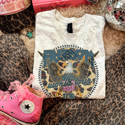 Freedom World Tour 1776 Design PNG Digital Download Sublimation DTF Print Ready