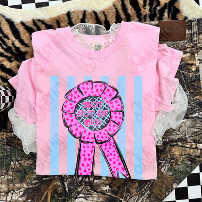 Got Out of Bed Design PNG Digital Download Sublimation DTF Print Ready