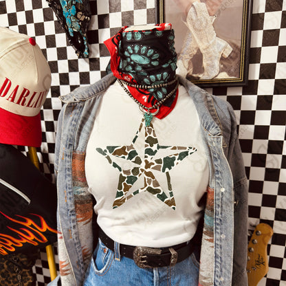 Star Camo Sublimation Design PNG Digital Download Nautical