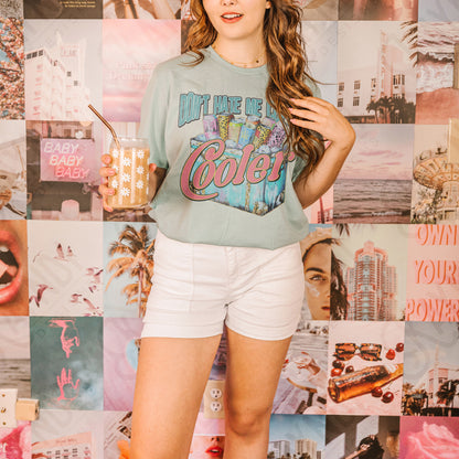 Cooler Sublimation Design PNG Digital Download Printable Mens Drinks Summer