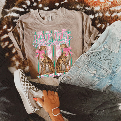 Live Life Unbothered Wild & Free Digital Download Sublimation DTF Print Ready