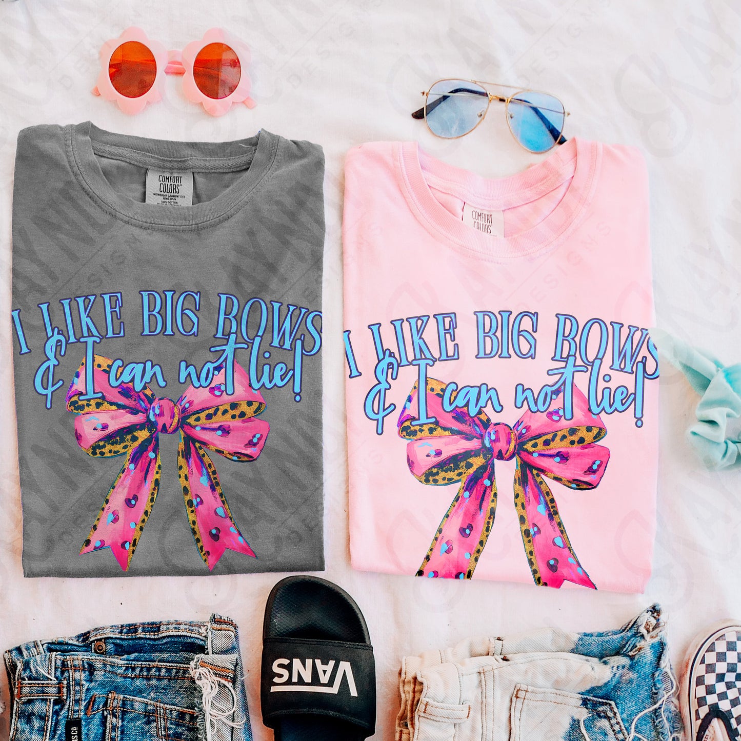 I Like Big Bows and I Can Not Lie PNG Digital Download Sublimation DTF Print Bow Coquette Girly Leopard Cheetah