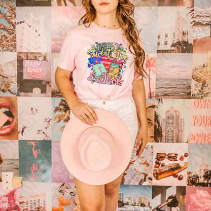 Sweet Tea and Jesus Pocket Sublimation Design PNG Digital Download Printable Patriotic Southern Bible