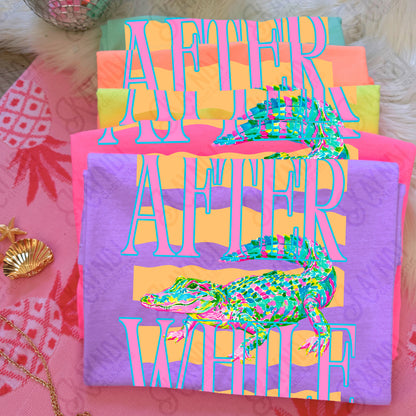 Later Gator Pocket 2 PNG Digital Download Sublimation DTF Print After While Crocodile Preppy