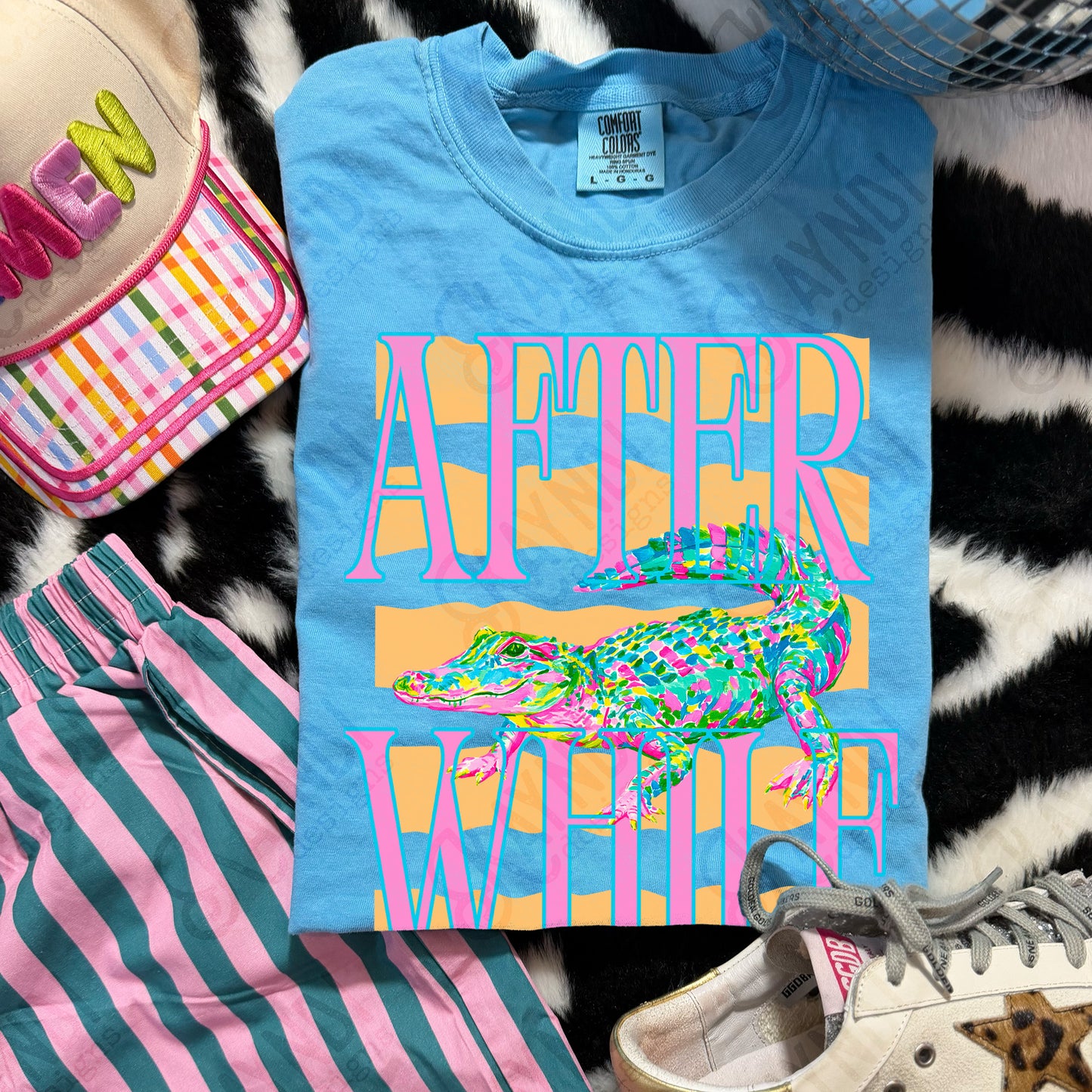 Later Gator Pocket PNG Digital Download Sublimation DTF Print After While Crocodile Preppy