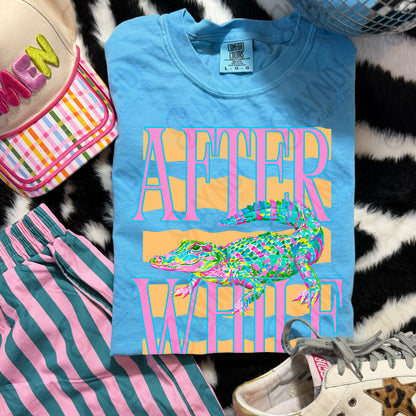 Later Gator Pocket 2 PNG Digital Download Sublimation DTF Print After While Crocodile Preppy