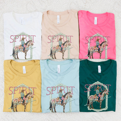 Spirit Lead Me Sublimation Design PNG Digital Download Printable Cowgirl Horse Watercolor