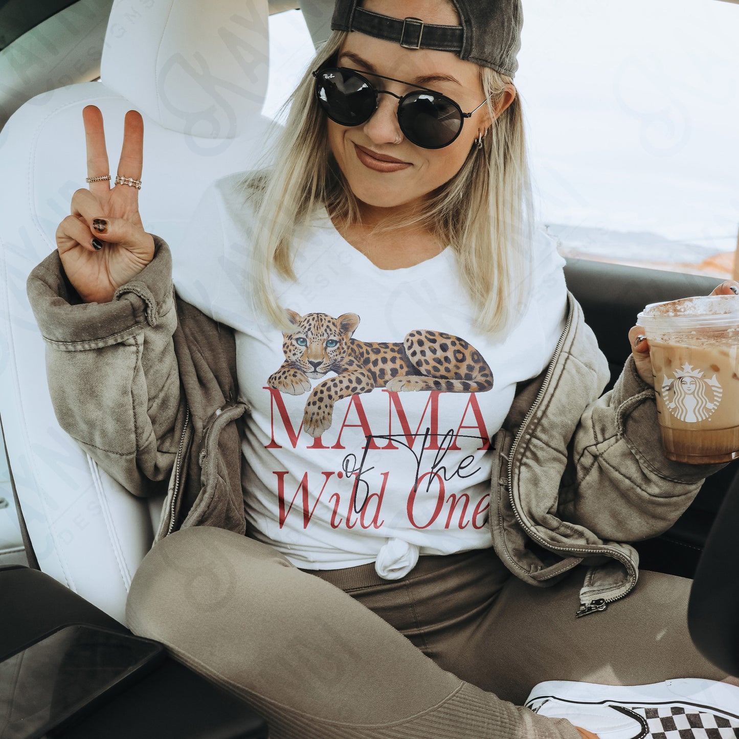 Wild One Mama Sublimation Design PNG Digital Download Printable Cheetah