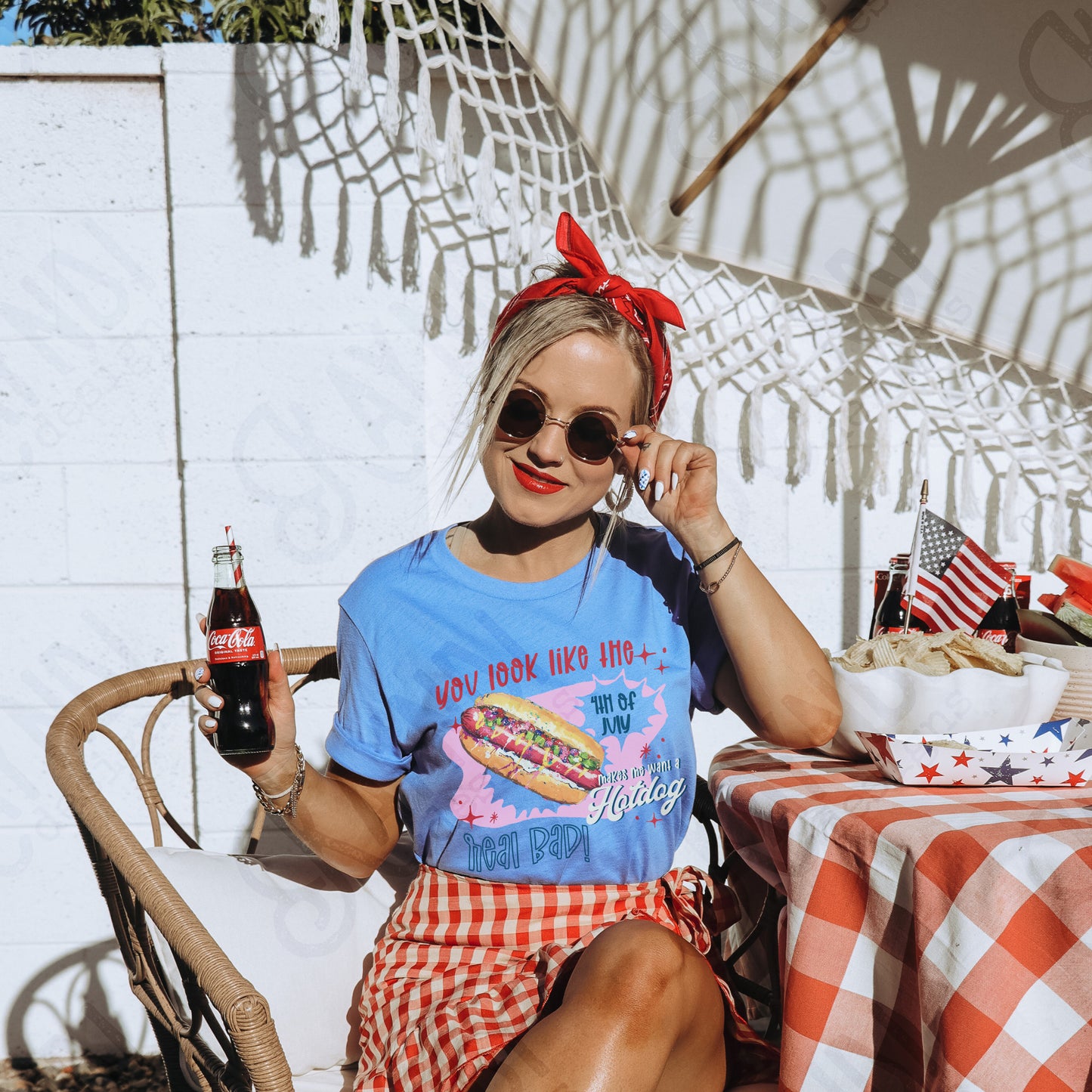 You Look Like the 4th of July Sublimation Design PNG Digital Download Printable Hotdogs Retro