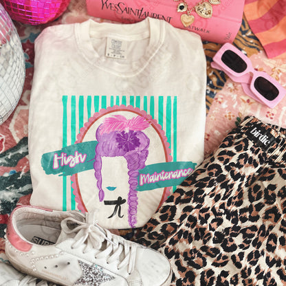 High Maintenance PNG Digiral Download Sublimation DTF Print