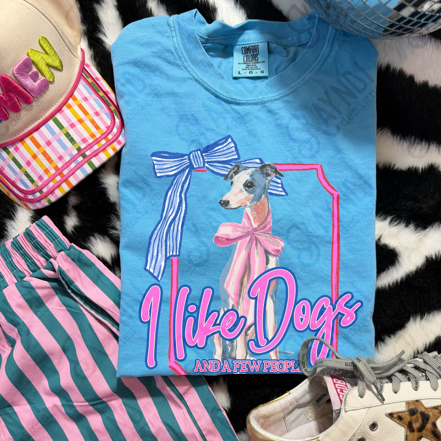 I Like Dogs and a Few People Greyhound 2 PNG Digiral Download Sublimation DTF Print