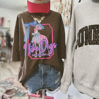 I Like Dogs and a Few People Greyhound PNG Digiral Download Sublimation DTF Print