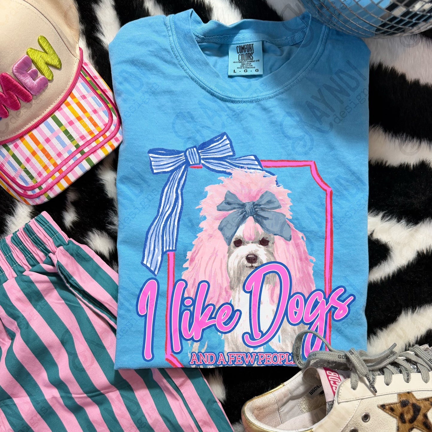 I Like Dogs and a Few People Shih Tzu PNG Digiral Download Sublimation DTF Print