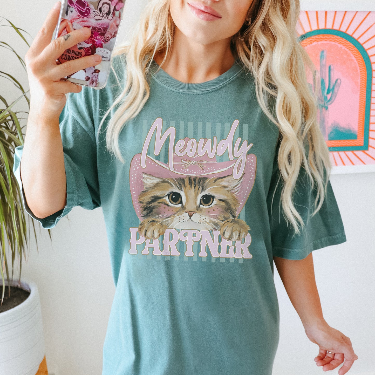 Meowdy Partner PNG Digiral Download Sublimation DTF Print