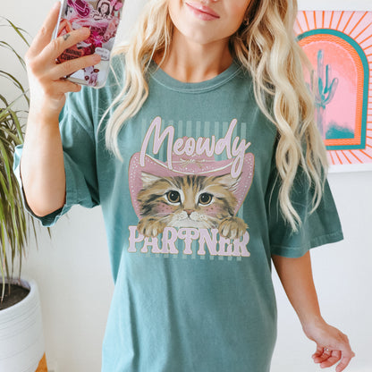 Meowdy Partner PNG Digiral Download Sublimation DTF Print