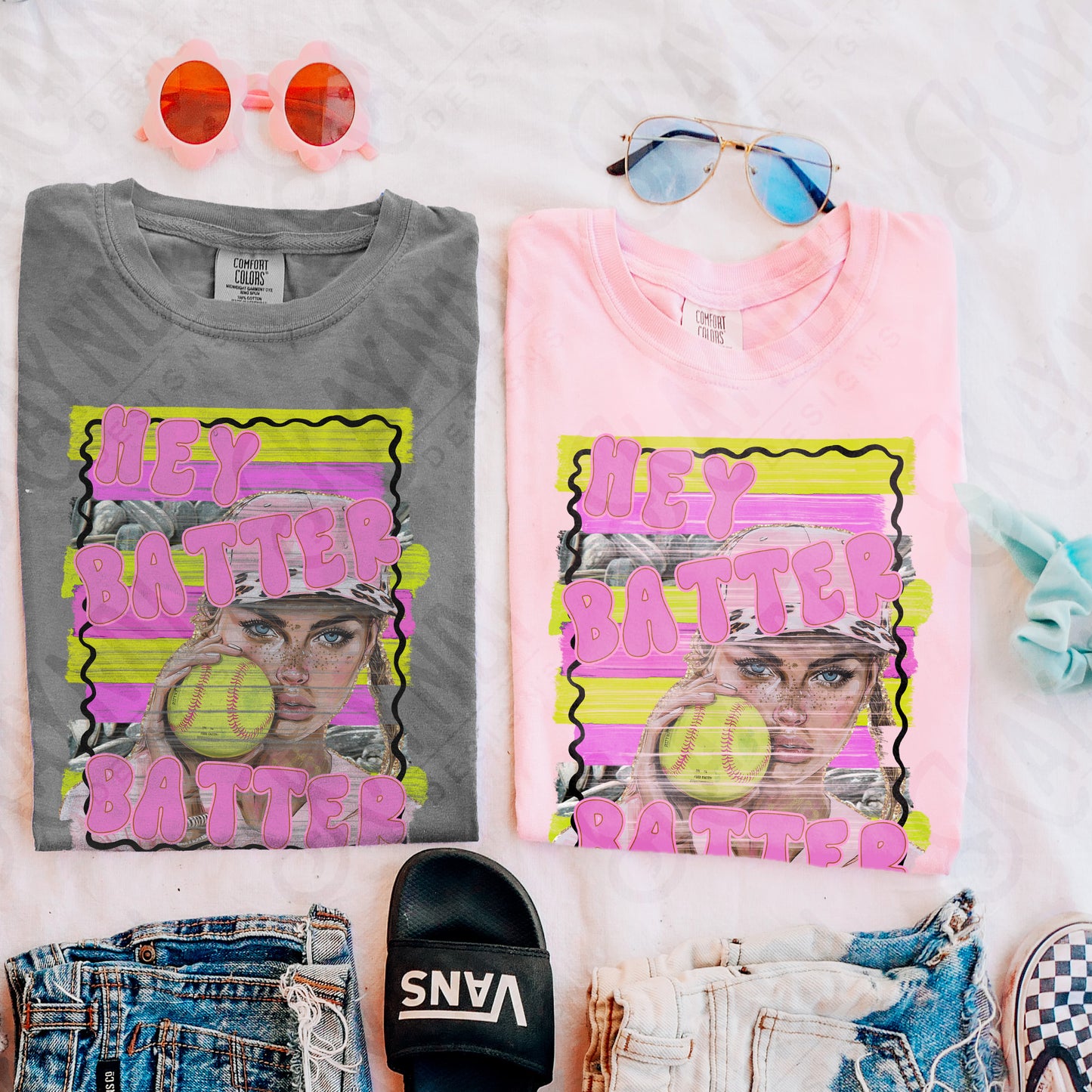 Hey Batter Batter Sublimation Design PNG Digital Download Printable Softball Pink Cheetah