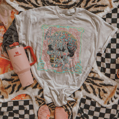 I Found My Life Sublimation Design PNG Digital Download Printable Faith Skull Cheetah