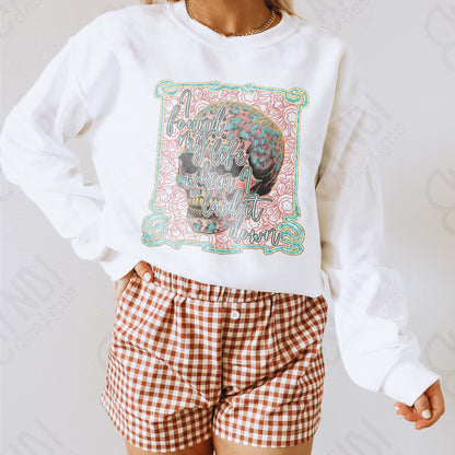 I Found My Life Sublimation Design PNG Digital Download Printable Faith Skull Cheetah