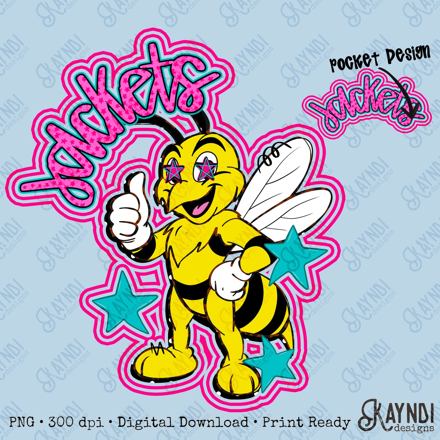 Friendly Mascot Jacket Pink Colorful PNG Digital Download Sublimation DTF Print Preppy Colorful Mascot Spirit