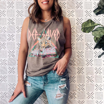 Def Saved Love Reigns Sublimation Design PNG Digital Download Cheetah Faith Rock n Roll