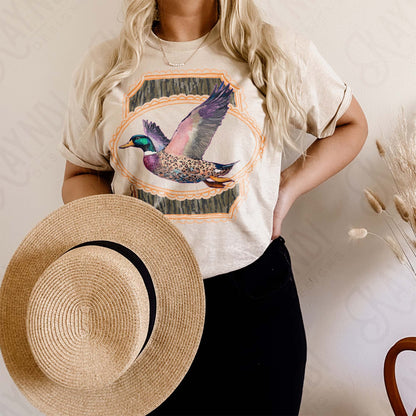 Duck Camo 2 Sublimation Design PNG Digital Download Printable Vintage Pocket Design Hunting