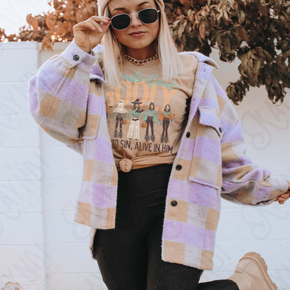 Ghouls Gone Godly Sublimation Design PNG Digital Download Faith Halloween Christian