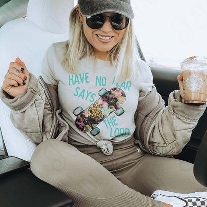 Have No Fear Says th Lord 3 Sublimation Design PNG Digital Download Printable Retro Vintage Skateboard Stars