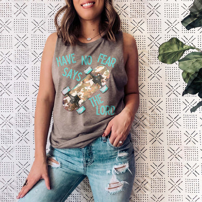 Have No Fear Says th Lord 6 Sublimation Design PNG Digital Download Printable Retro Vintage Skateboard Camo