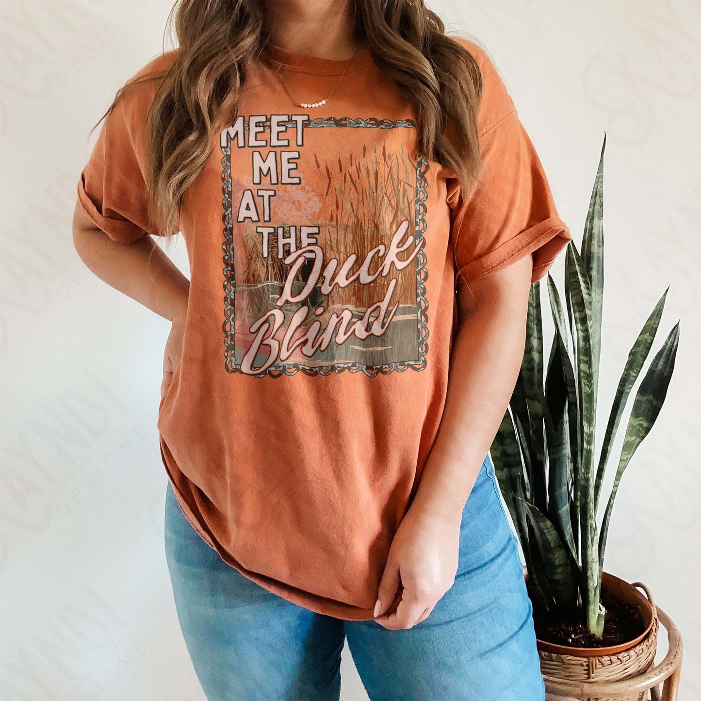 Meet Me at the Duck Blind 2 Sublimation Design PNG Digital Download Country Hunting Duck