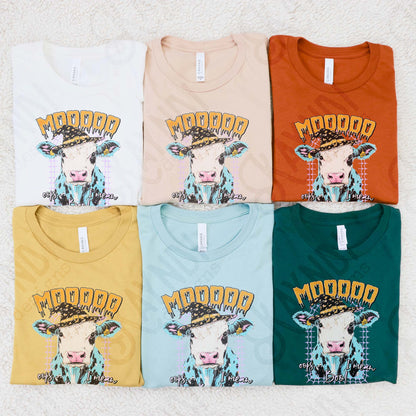 Mooooo I Mean Boo Sublimation Design PNG Digital Download Cheetah Halloween Witch Cow