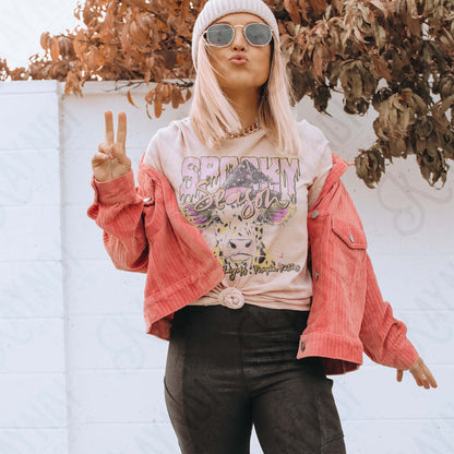 Spooky Season Sublimation Design PNG Digital Download Cheetah Halloween Witch Purple