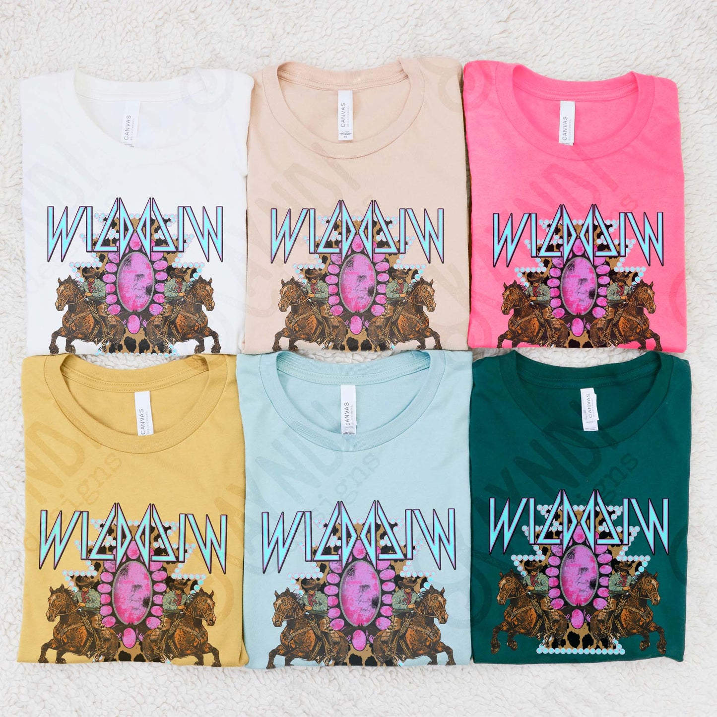 Wild Wild Sublimation Design PNG Digital Download Western Horse Riding Cheetah