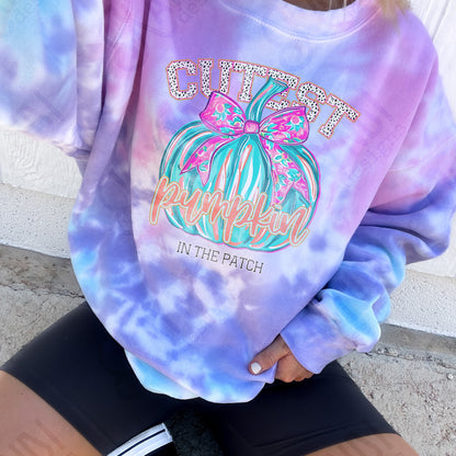 Cutest Pumpkin in the Patch Sublimation Design PNG Digital Download Printable Halloween Pumpkin