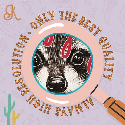 Trashy Classy Christmas Sublimation Design PNG Digital Download Printable Raccoon