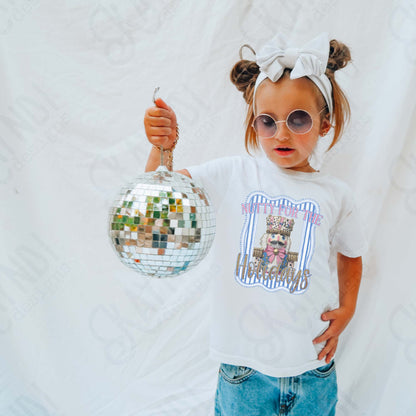 Nutty for the Holidays Sublimation Design PNG Digital Download Cheetah Nutcraker Pink Blue