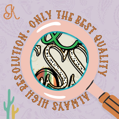 Not Lucky Blessed Sublimation Design PNG Digital Download Printable Western Spring St. Patricks Clover