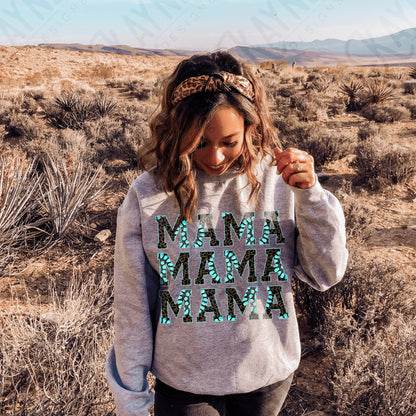 Concho Mama Sublimation Design PNG Digital Download Printable Western Mama