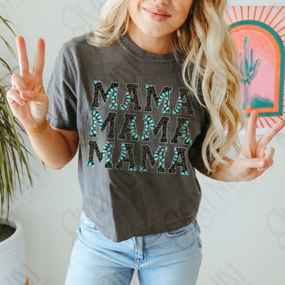 Concho Mama Sublimation Design PNG Digital Download Printable Western Mama