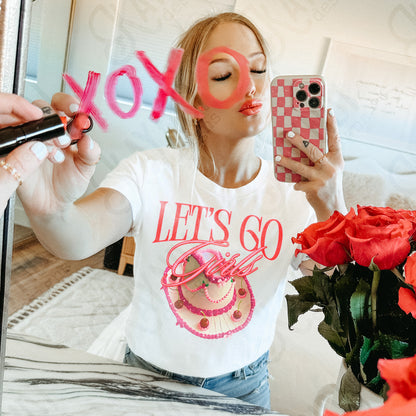 Let's Go Girls Sublimation Design PNG Digital Download Cowgirl Hat Western