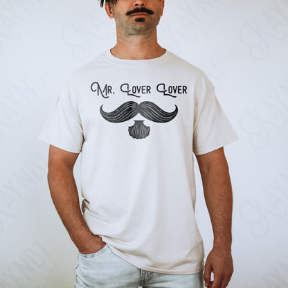 Mr. Lover Lover Sublimation Design PNG Digital Download Mustache Mens