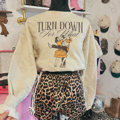 Turn Down for What Dancers Sublimation Design PNG Digital Download Dance Vintage Retro