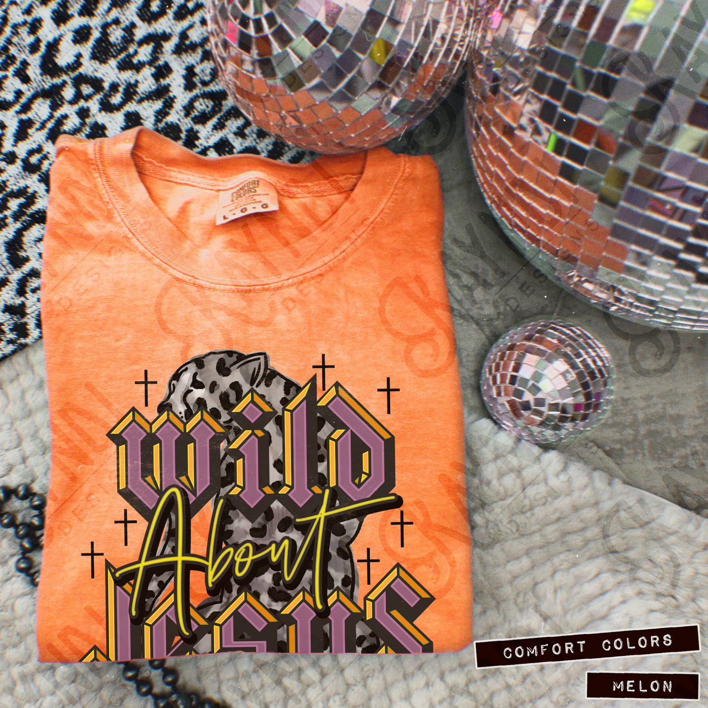 Wild about Jesus Purple Fierce Faith Collab Design Sublimation Design PNG Digital Download Printable Cute Pink Leopard Cheetah Grunge